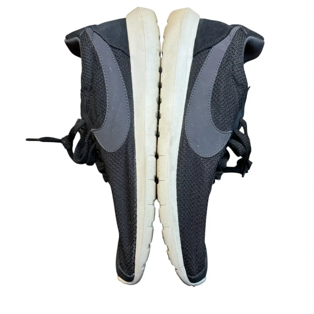 Nike Shoes Mens Size 11.5 Black Mesh Suede Athletic Sneakers‎ 802022-010